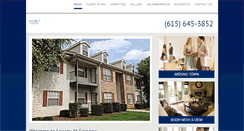 Desktop Screenshot of legacyatfairview.com